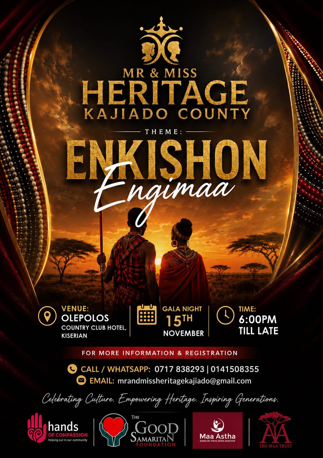 Mr and Miss Heritage Kajiado County
