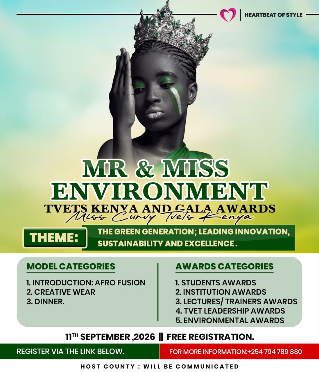 MR AND MISS ENVIRONMENT TVETS KENYA AND GALA AWARDS