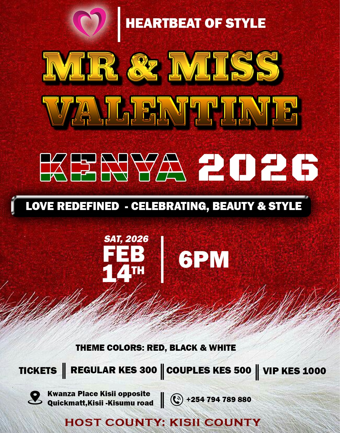 Mr and Miss Valentine Kenya 2026