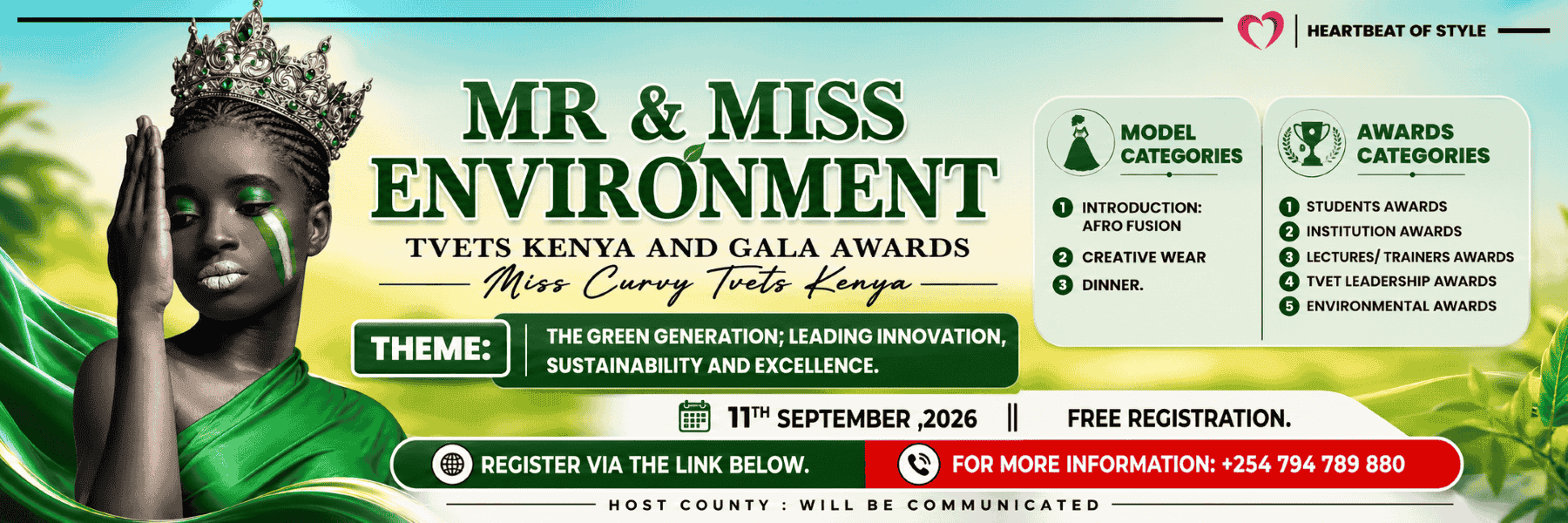 MR AND MISS ENVIRONMENT TVETs KENYA